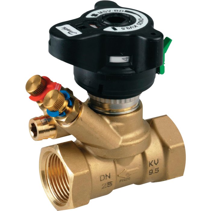 Vanne d'équilibrage MSV-BD leno - Femelle / Femelle-2