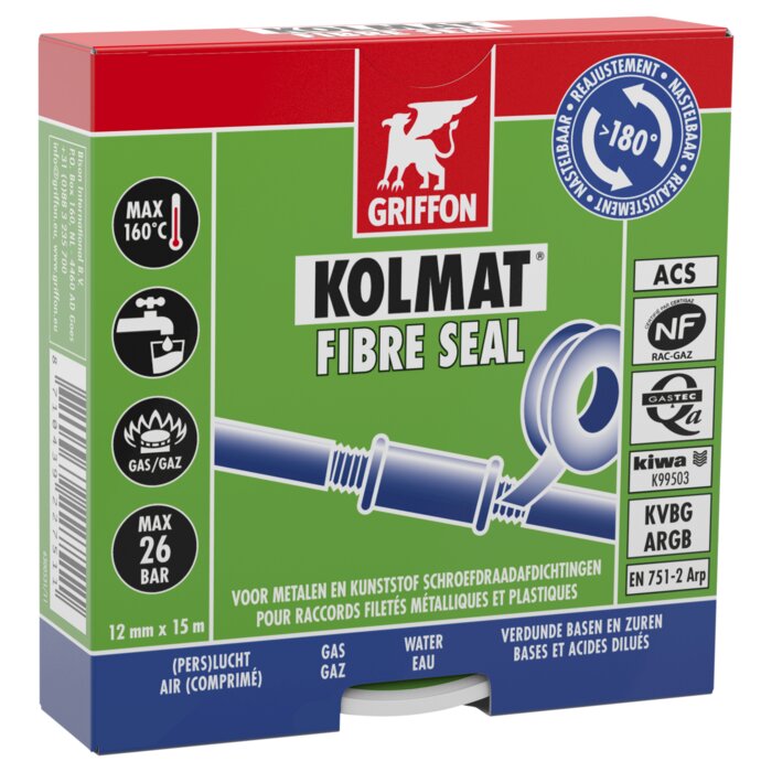 Bande d'étanchéité - GRIFFON - Kolmat fibre seal - 15 m-2