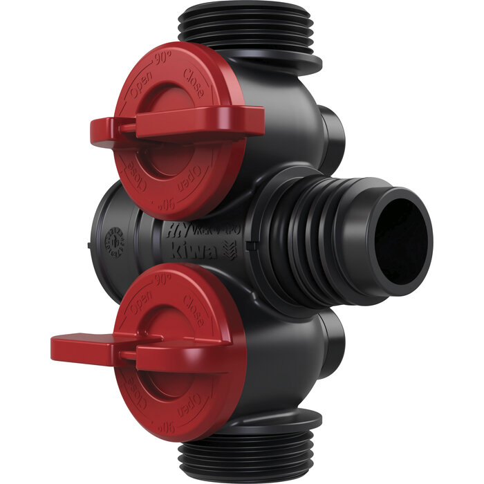 Collecteur hydraulique Eurocône – HENCO – Pro-Flow - Rouge-1