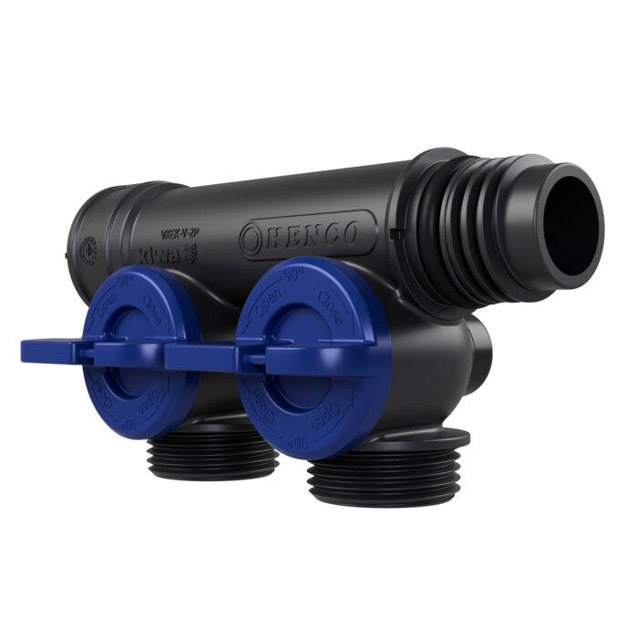 Collecteur hydraulique Eurocône – HENCO – Pro-Flow – Bleu-1