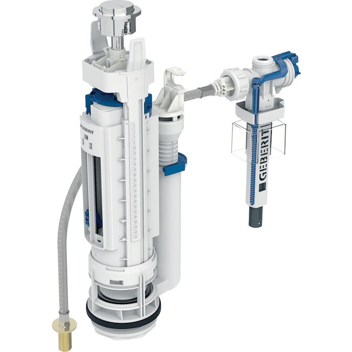 Mécanisme de chasse - GEBERIT - Type 290-383 - Pour alimentation en eau 3/8"