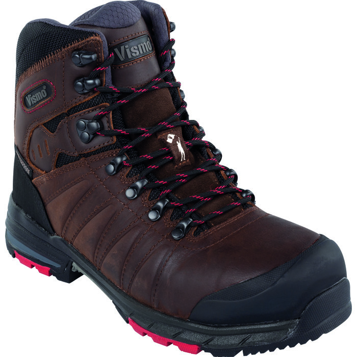 Chaussures de sécurité montantes - EC95 BOULDER - Vismo - Marron - Pointure 41-1