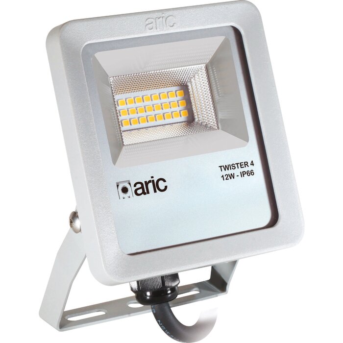 Projecteur extérieurs LED - ARIC - Twister 4 - Gris - 3000k