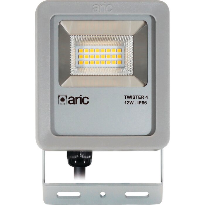 Projecteur extérieurs LED - ARIC - Twister 4 - Gris - 3000k-3