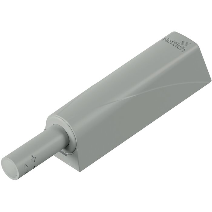 Système d'ouverture de porte sans poignée - HETTICH - Course courte - Gris clair -1