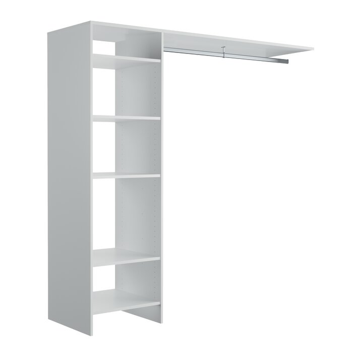 Meuble d'aménagement sans tiroir - SIFISA - PRISME2 - 180 x 50 x 181,8 cm - Blanc-1