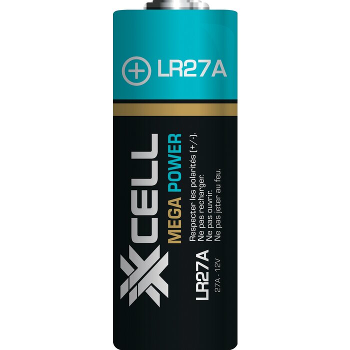 PILE XXCELL ALCALINE LR27A 12V BT1-1