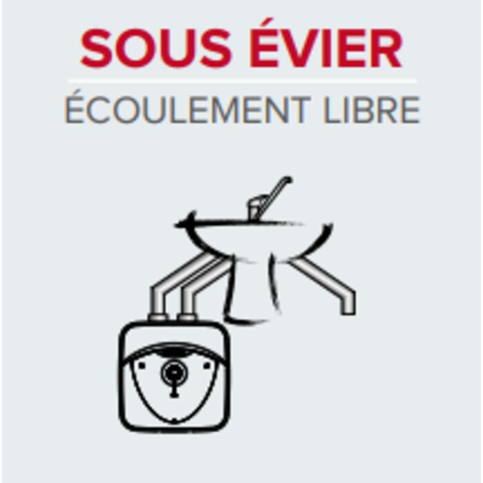 Chauffe-eau - ARISTON - Andris lux - Sous évier - 15L - 2000W-1