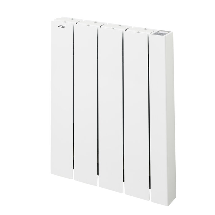 Radiateur à inertie fluide - ACOVA - Atoll TAN - Horizontal - Blanc -1