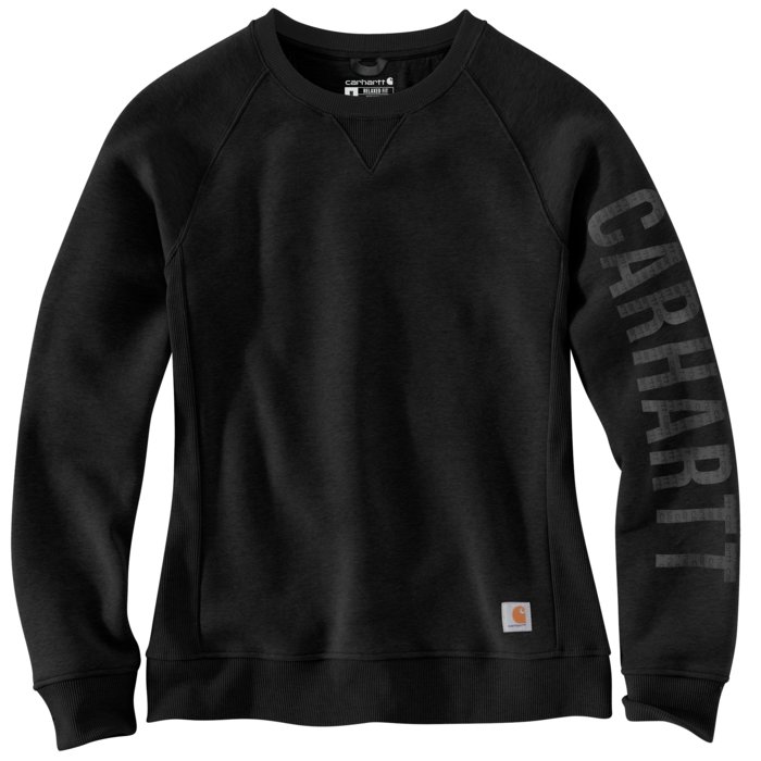 Sweatshirt noir femme - Crewneck - Carhartt