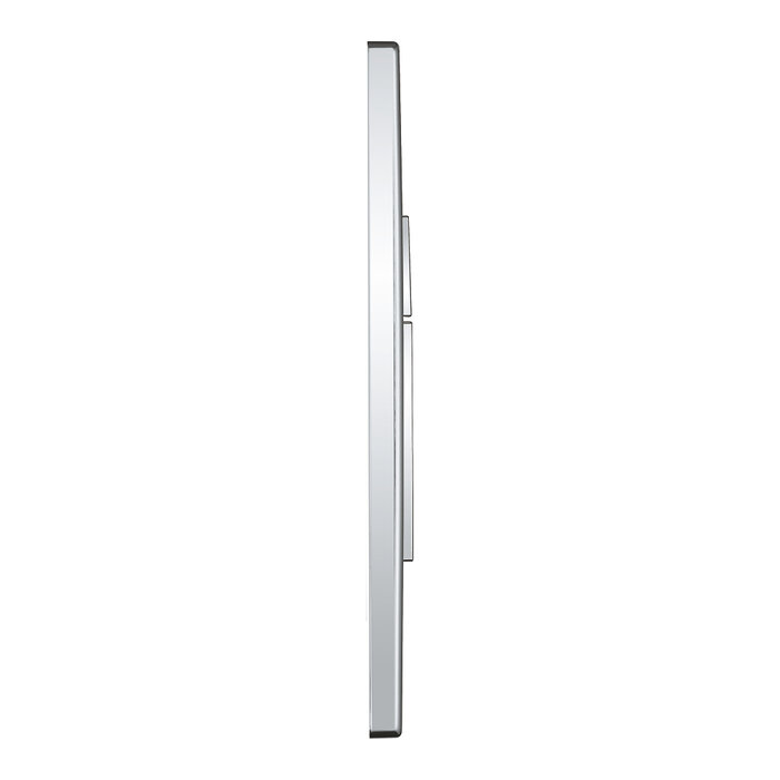  Plaque de commande WC - GROHE - Cosmo - Chromée - Double touche -2