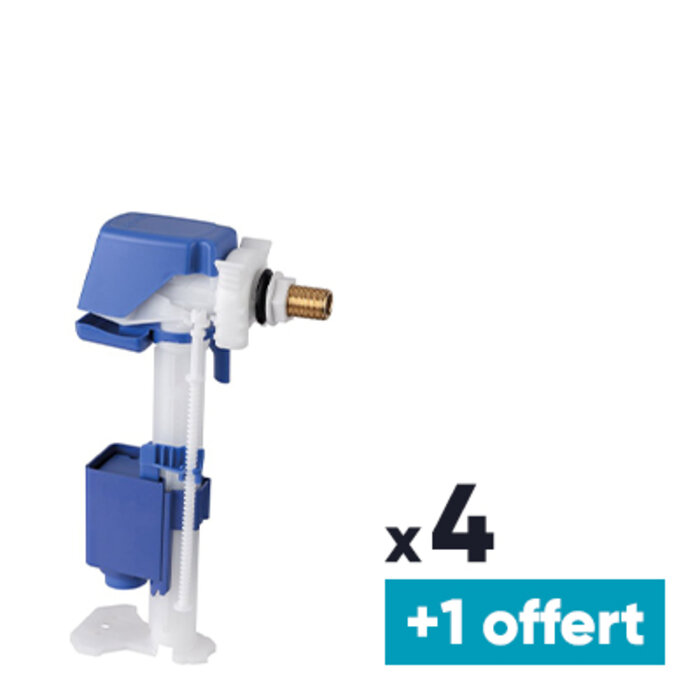 Robinet flotteur - SIDER - Rob'Control - Hydraulique - Remplissage différé - Lot de 4 + 1 OFFERT-1