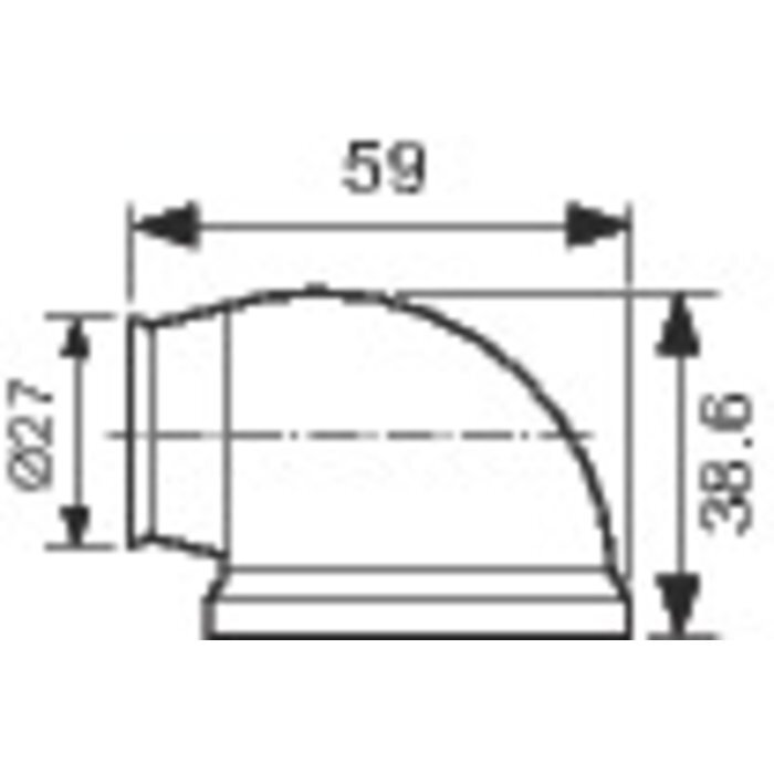 Arrêt de sol magnétique - HAFELE - Lot de 2-1