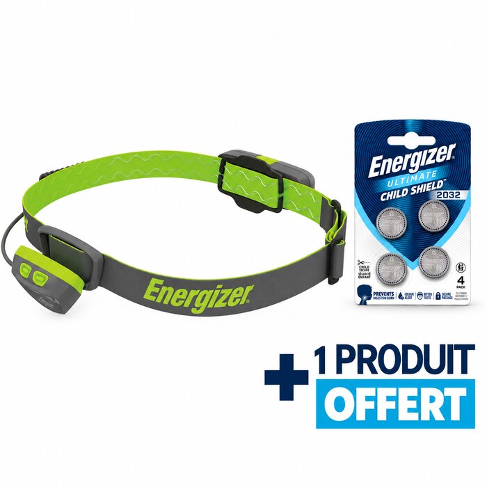Lampe frontale hybride - ENERGIZER - Pro Series HDL80 - 650 lm - + 4 piles CR2032 OFFERTES-1