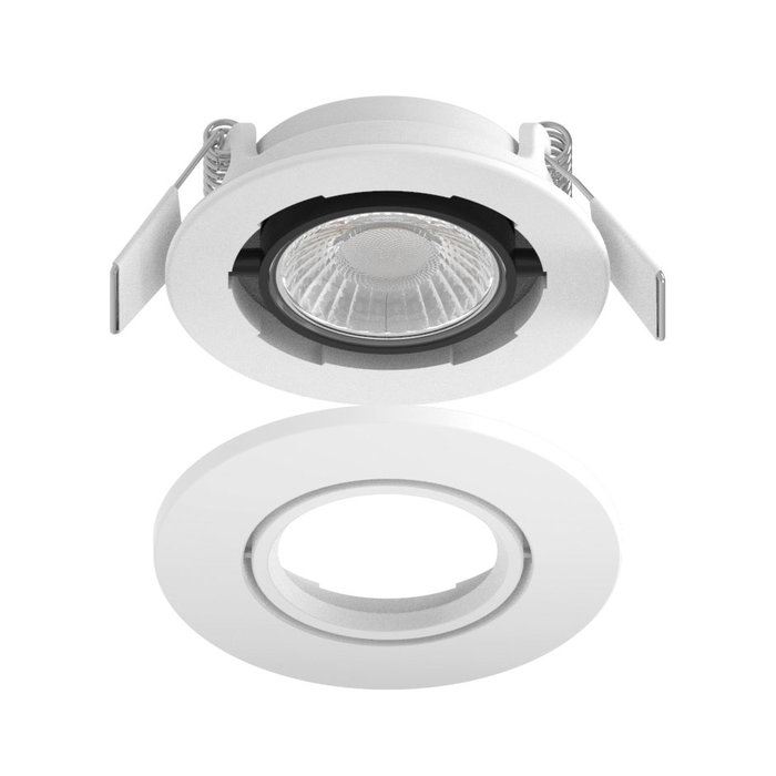 Spot encastré LED orientable - Edos - ARIC - 6W - Blanc-3
