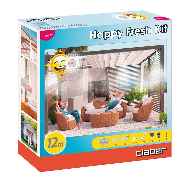 Kit brumisation Happy Fresh 12 m CLABER-2