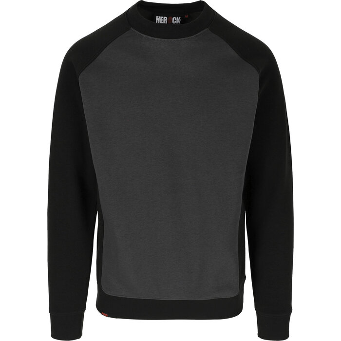 Sweat à col rond  - Boris - HEROCK - Anthracite/Noir-1