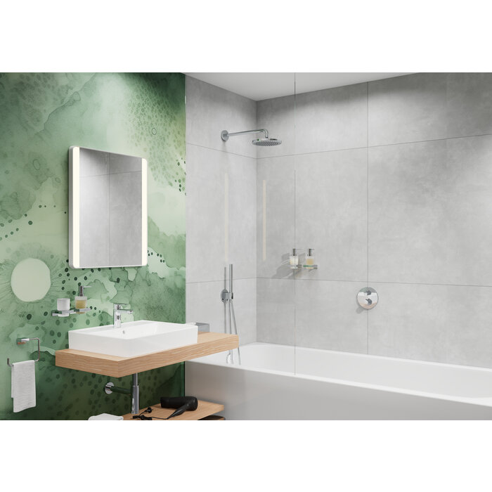 Douche de tête – HANSGROHE – Croma 220 – EcoSmart - Débit à 9 l/min-2