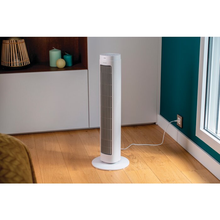 Ventilateur tour oscillante - Eika - Varma - H. 76 cm - 50 W - Avec minuterie - Avec Télécommande-11
