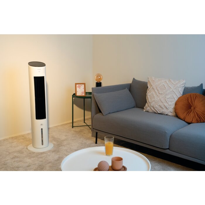Ventilateur rafraichisseur d'air - Tarva - Varma - 45 W - 4,5 l - Avec télécommande-9