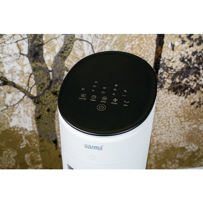 Ventilateur rafraichisseur d'air - Tarva - Varma - 45 W - 4,5 l - Avec télécommande-10