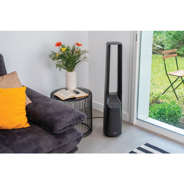 Ventilateur sans pale - Haoya - Varma - 33 W - 6 vitesses - Avec télécommande-6