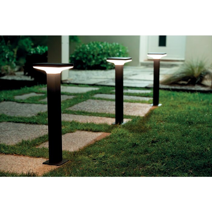 Borne LED solaire de jardin - Lodia - Dhome - H. 50 cm - 600 lm - 3000 K - à détection-7