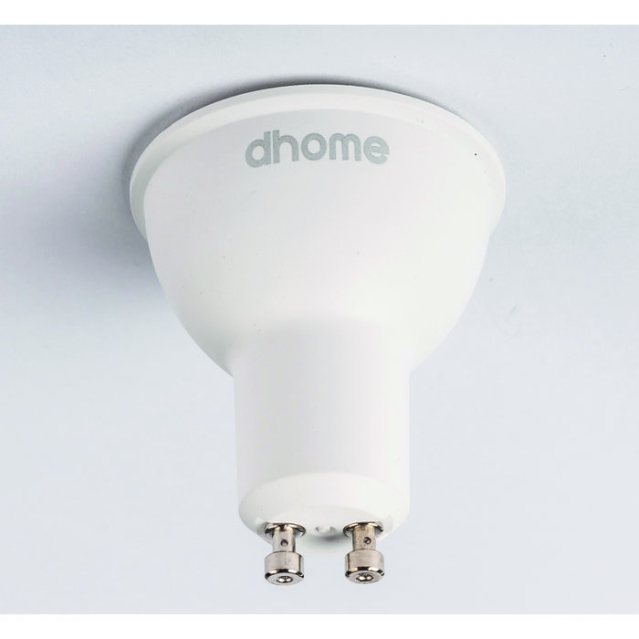Ampoule LED spot - Dhome - GU10 - 5 W - 450 lm - 4000 K - 100° - Dimmable - Boite-2