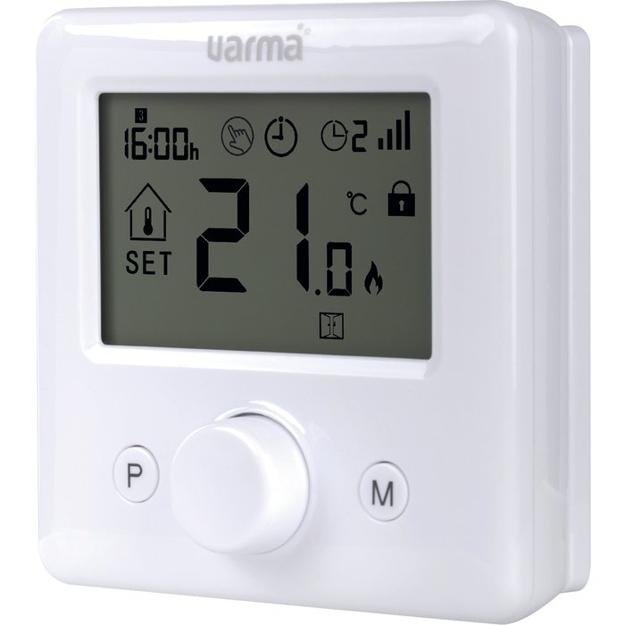 Thermostat programmable - Lagoya - Varma - Sans fil - Avec récepteur-3