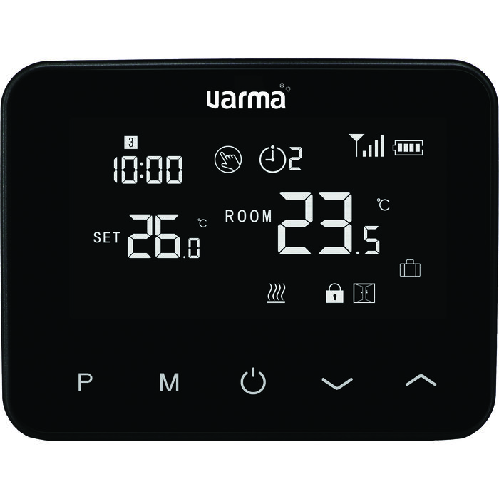 Thermostat programmable - Hinnoya - Varma - Sans fil - Avec récepteur