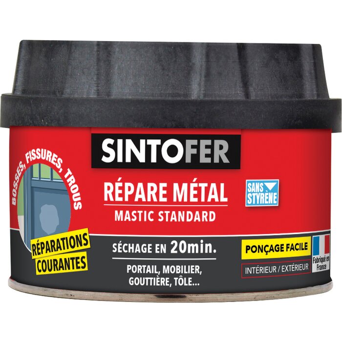 Mastic standard Répar’ métal - SINTOFER-1
