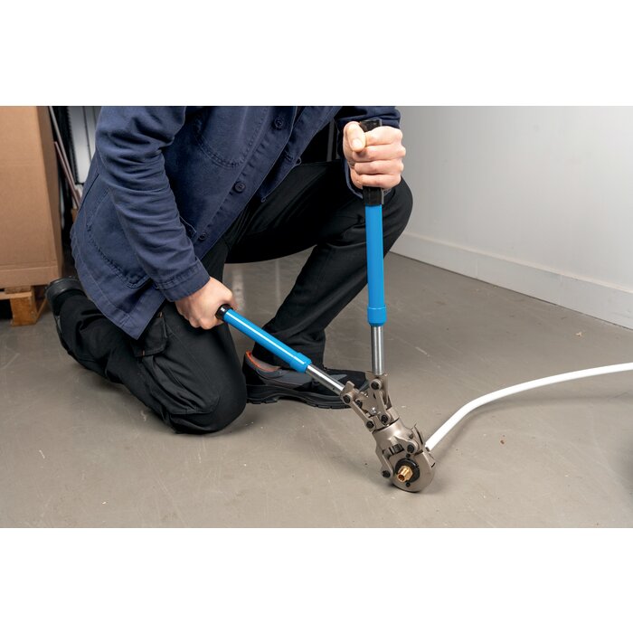 Pince à sertir télescopique - SIDER - Longueur 75 cm-2