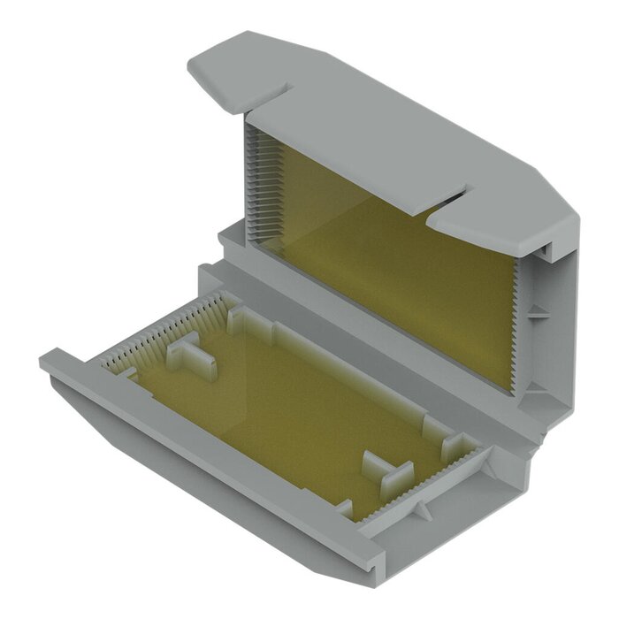 Gelbox connexion traversante – WAGO – Série 221 – Gris-2