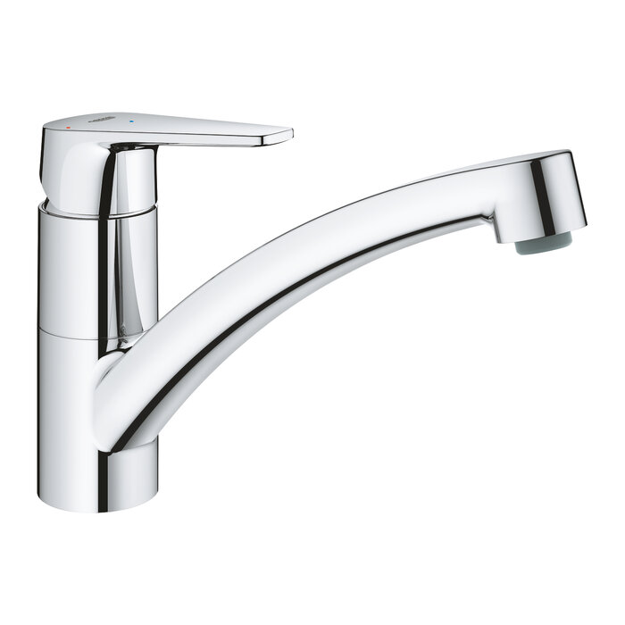 Mitigeur monocommande évier - GROHE - Bauedge - Bec bas pivotant 140°-2