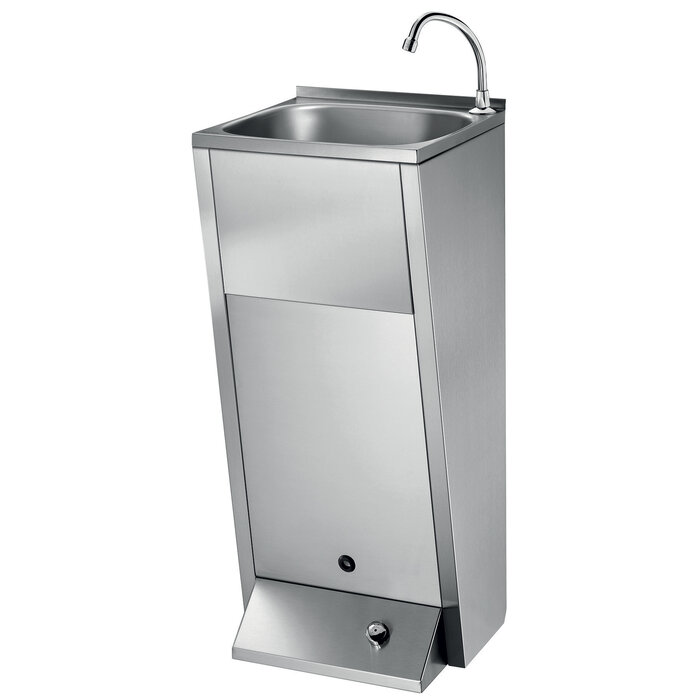 Lave-mains - DELABIE - Commande au pied -2