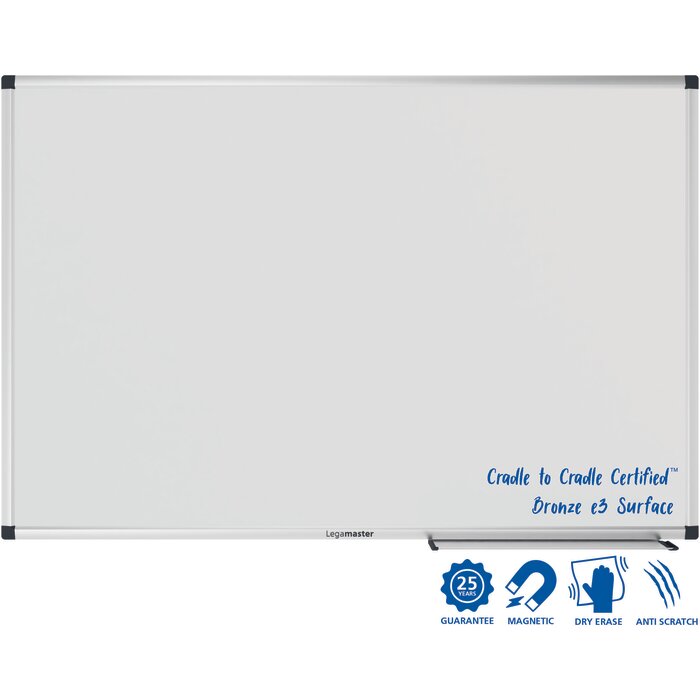 Tableau Magnétique émaillé - UNITE PLUS - Legamaster - 90x120cm - Blanc -5