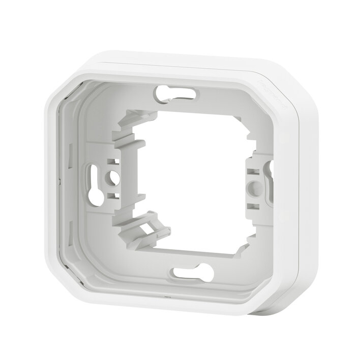 Support encastré - LEGRAND - Plexo - Plaque étanche - 1 Poste - Blanc-3