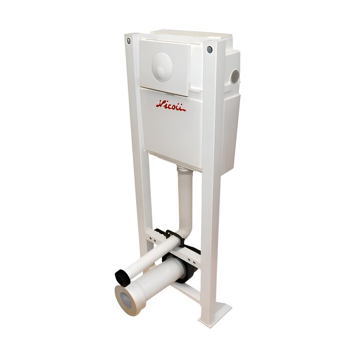 Bâti-support monobloc - NICOLL - VirtuOne - Avec plaque de commande-1