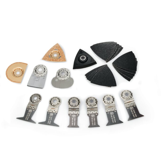 Set d’accessoires multifonctions rénovation – FEIN – Starlock – 26 pièces-1