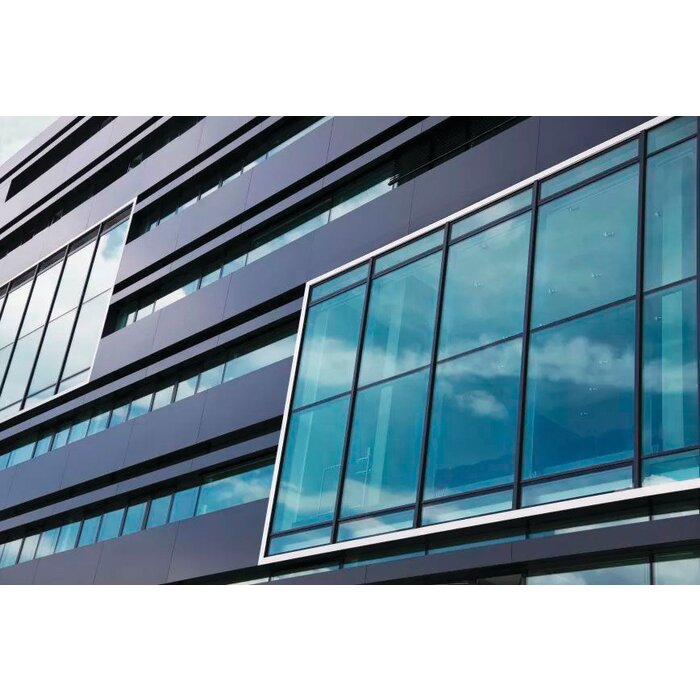 Film solaire pour vitrage – ELLEN - 152 x 90 cm – Effet miroir argenté-4