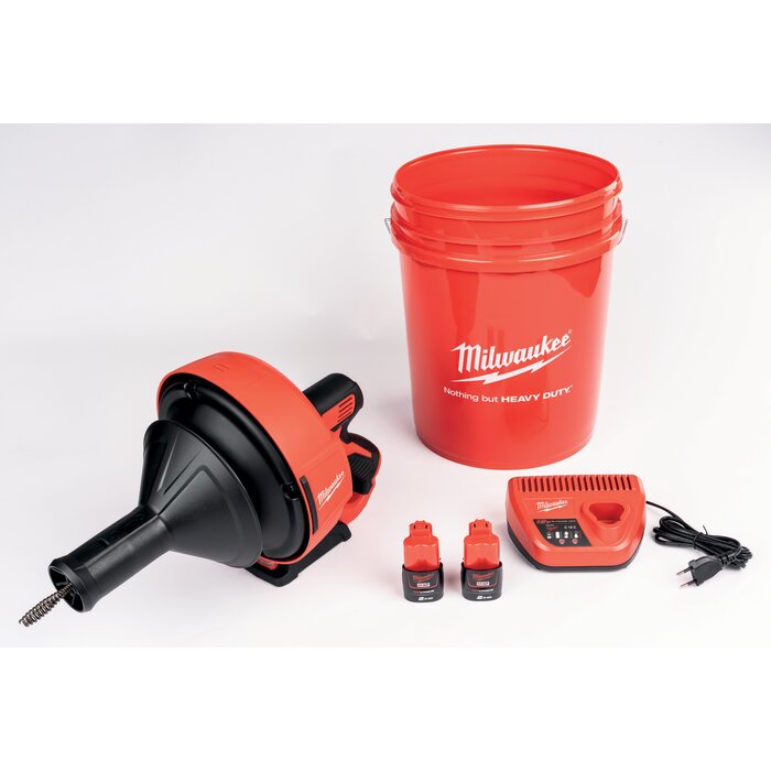 Déboucheur à tambour - M12 - MILWAUKEE - A spirale - 6 mm-3