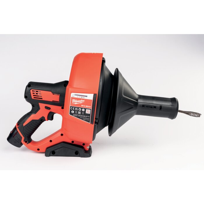 Déboucheur à tambour - M12 - MILWAUKEE - A spirale - 6 mm-5