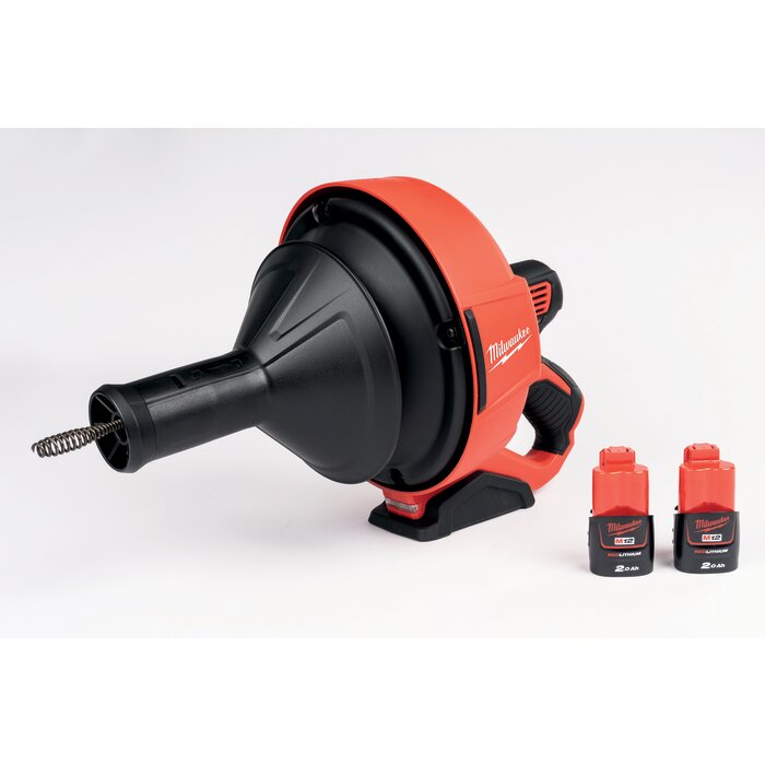 Déboucheur à tambour - M12 - MILWAUKEE - A spirale - 6 mm-6