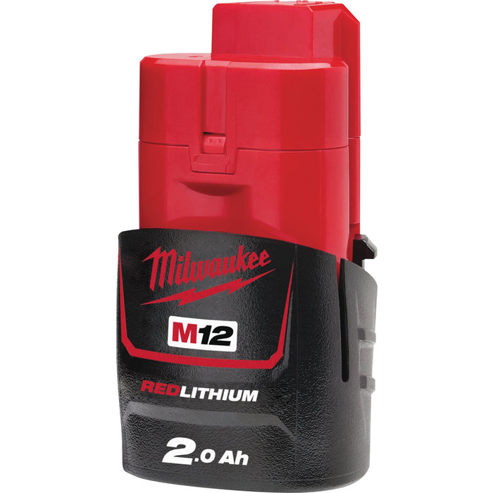 Batterie red lithium - MILWAUKEE - 2.0 AH - M12 B2