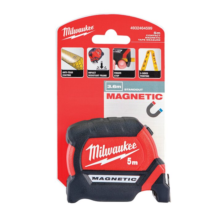 Mètre à ruban - MILWAUKEE - Magnetic - 5 m-4
