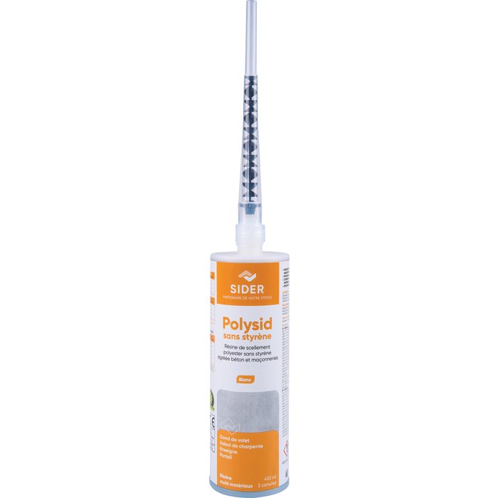 Polysid Syp Résine de scellement chimique - SIDER - Polysid - Sans styrène - SIDER ...