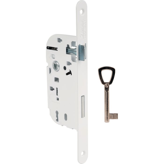 Serrure mécanique à mortaiser – VACHETTE – Série D15 / D13 – Axe 50 mm – Acier embouti – Têtière 230 mm-1