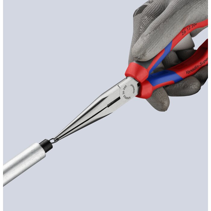 Pince demi-ronde avec tranchant Knipex - 200 mm-9