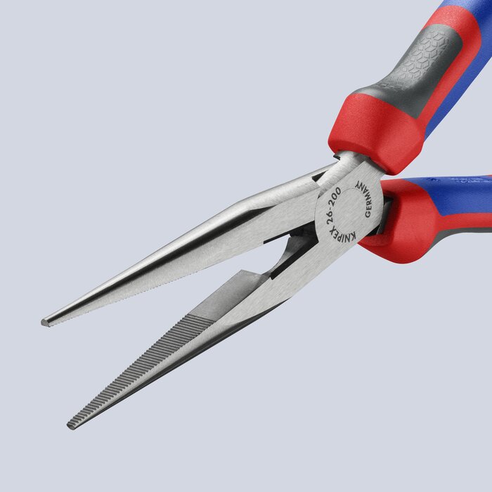 Pince demi-ronde avec tranchant Knipex - 200 mm-14