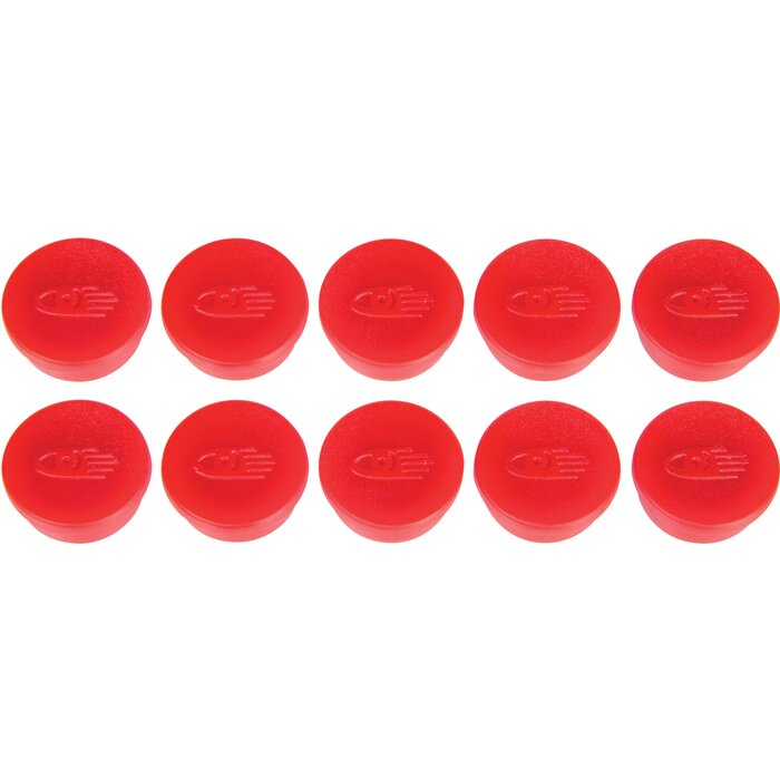 Aimants de tableau blanc - Edding - Rouge